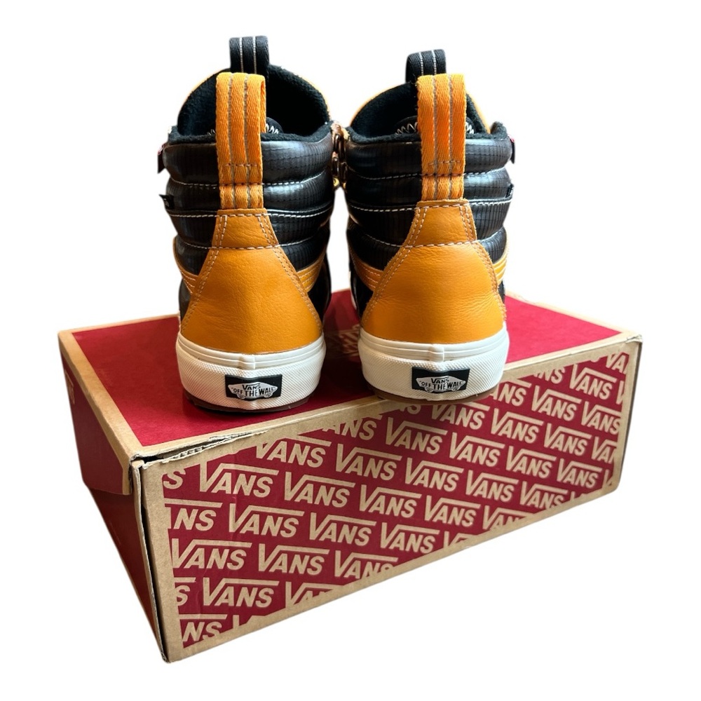 Vans Sk8-Hi Waterproof Insulated Skate Shoe - Glazed Ginger Brown SZ 10 - Picture 4 of 12
